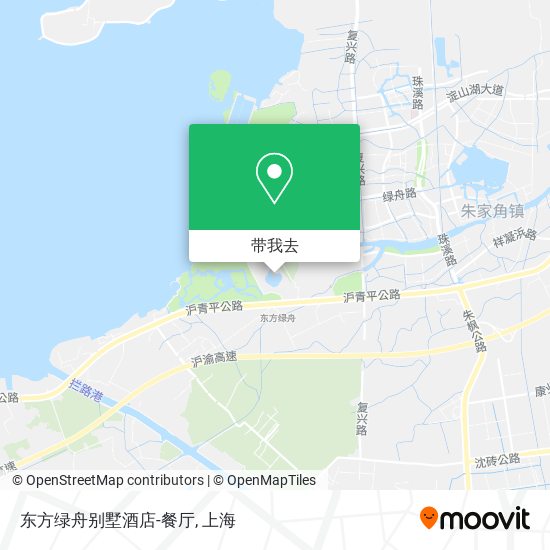 东方绿舟别墅酒店-餐厅地图