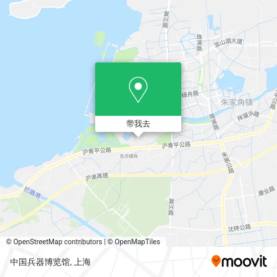 中国兵器博览馆地图