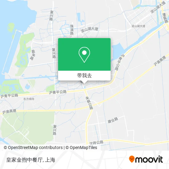 皇家金煦中餐厅地图