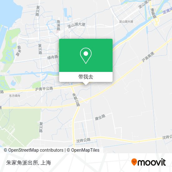 朱家角派出所地图