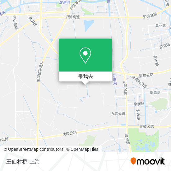 王仙村桥地图