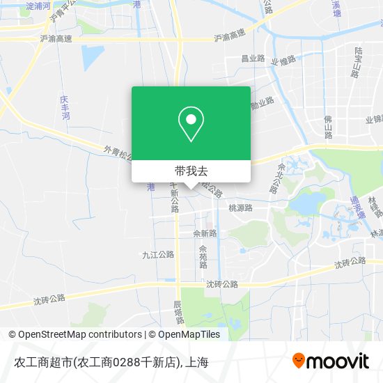 农工商超市(农工商0288千新店)地图