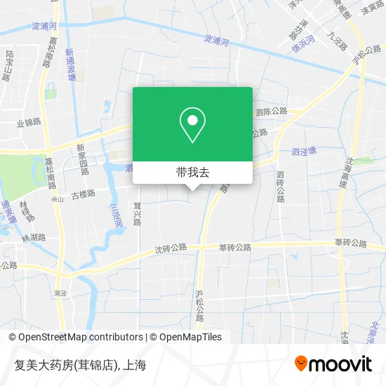 复美大药房(茸锦店)地图