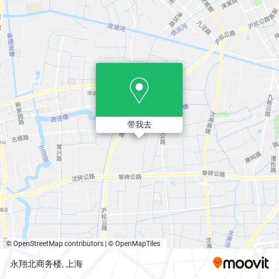 永翔北商务楼地图