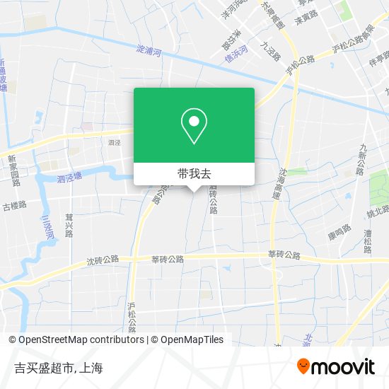 吉买盛超市地图