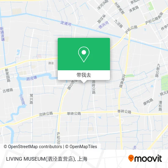 LIVING MUSEUM(泗泾直营店)地图