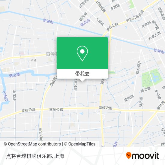 点将台球棋牌俱乐部地图