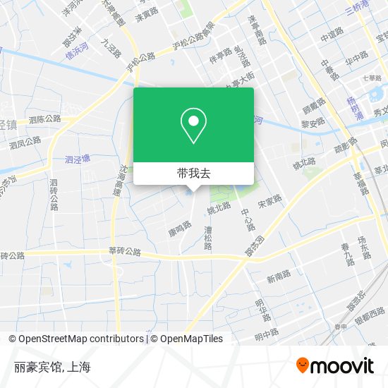 丽豪宾馆地图