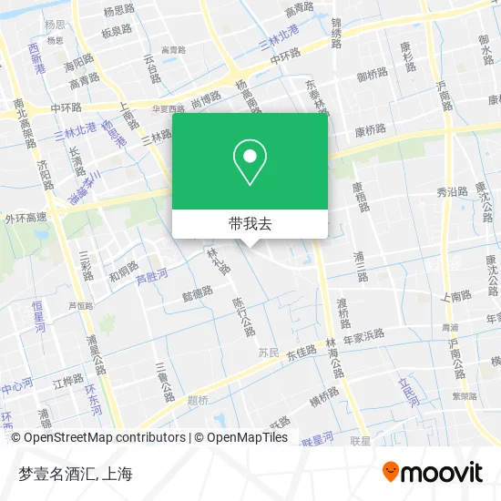 梦壹名酒汇地图