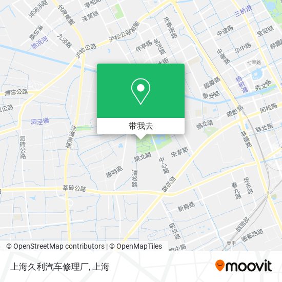 上海久利汽车修理厂地图