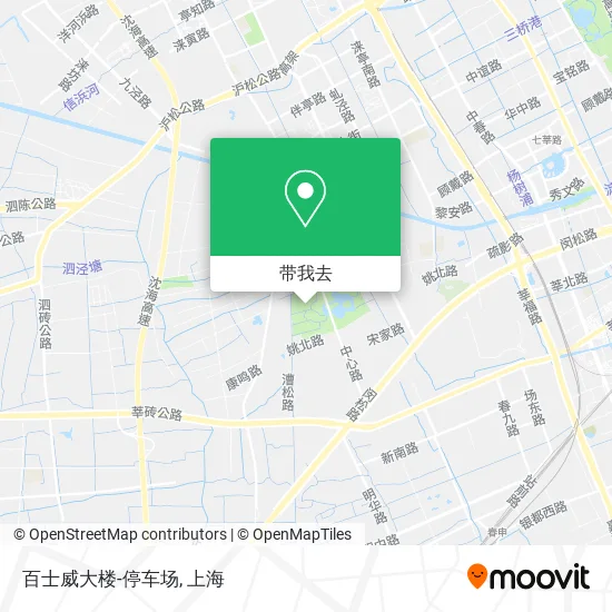 百士威大楼-停车场地图