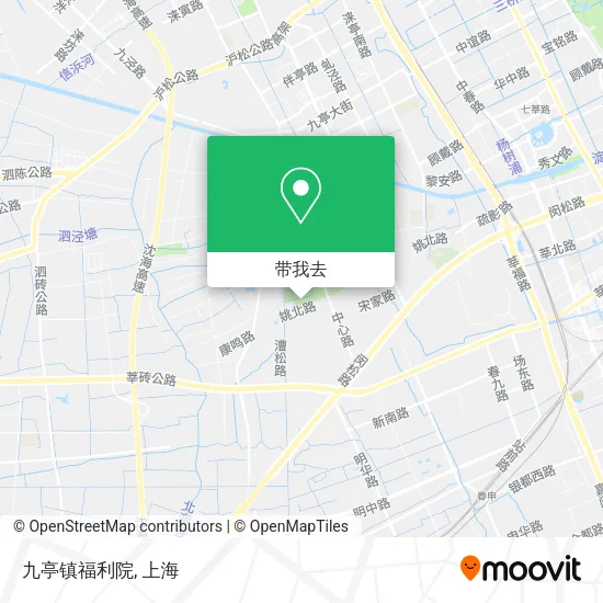 九亭镇福利院地图