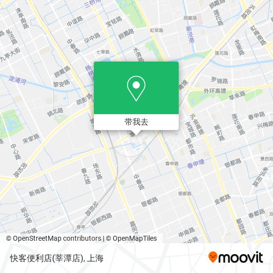 快客便利店(莘潭店)地图