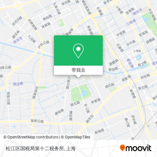 松江区国税局第十二税务所地图