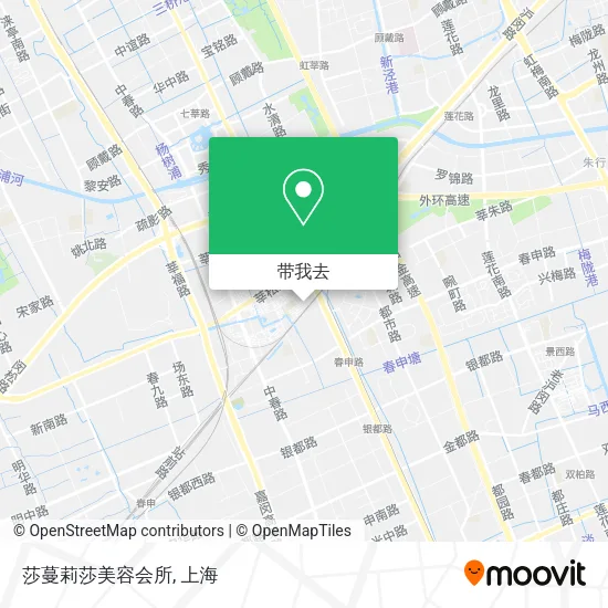 莎蔓莉莎美容会所地图