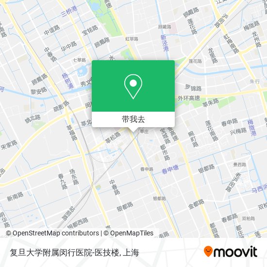 复旦大学附属闵行医院-医技楼地图