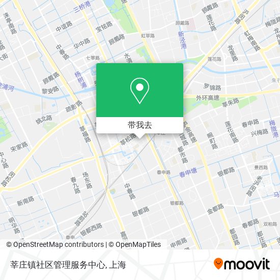 莘庄镇社区管理服务中心地图