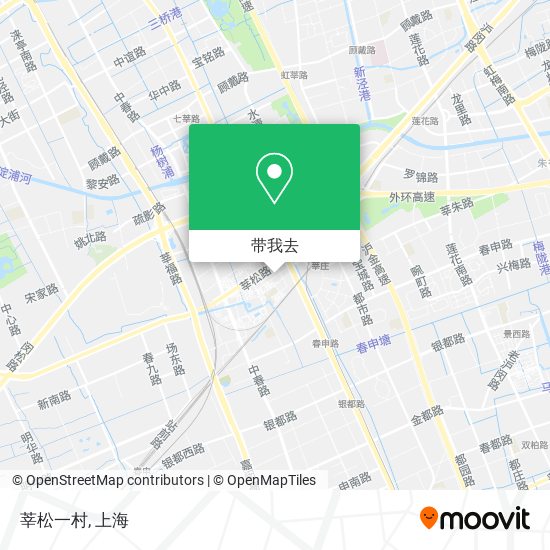 莘松一村地图