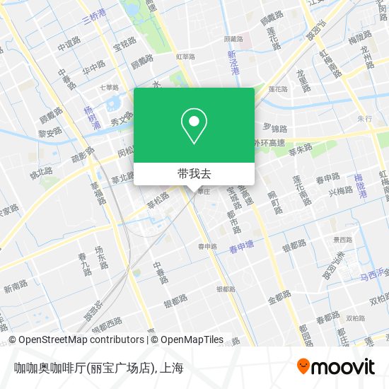 咖咖奥咖啡厅(丽宝广场店)地图