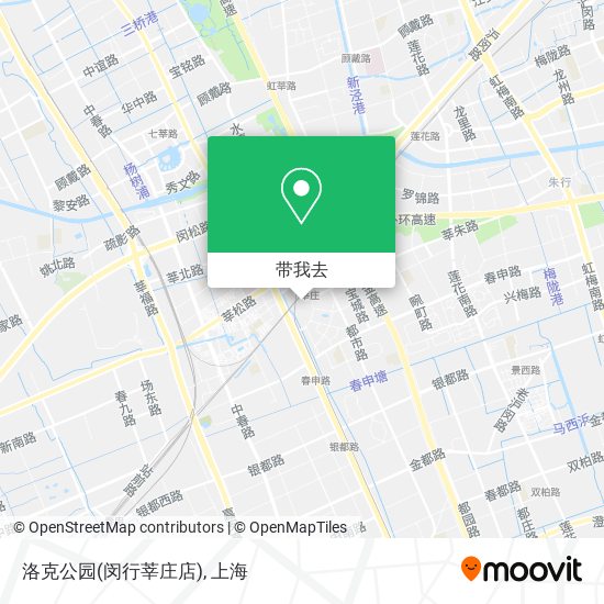 洛克公园(闵行莘庄店)地图