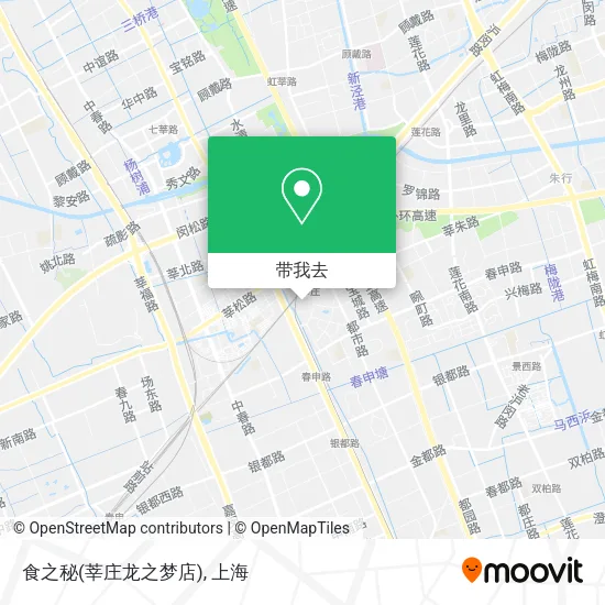 食之秘(莘庄龙之梦店)地图