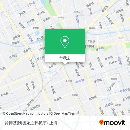 肯德基(凯德龙之梦餐厅)地图