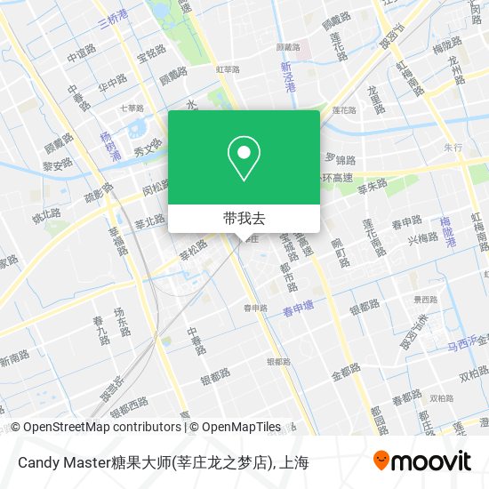 Candy Master糖果大师(莘庄龙之梦店)地图