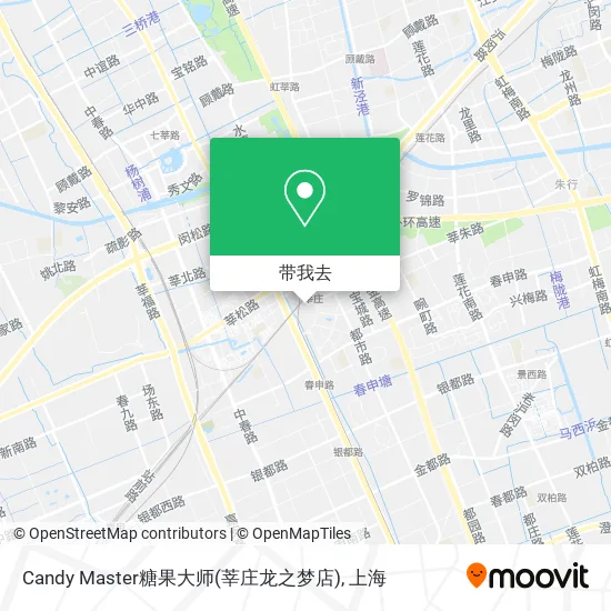 Candy Master糖果大师(莘庄龙之梦店)地图