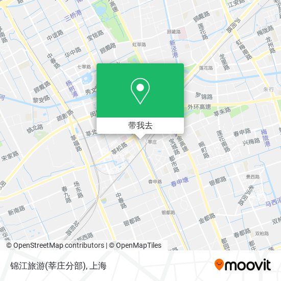 锦江旅游(莘庄分部)地图