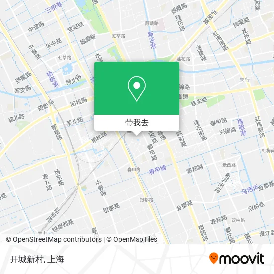 开城新村地图