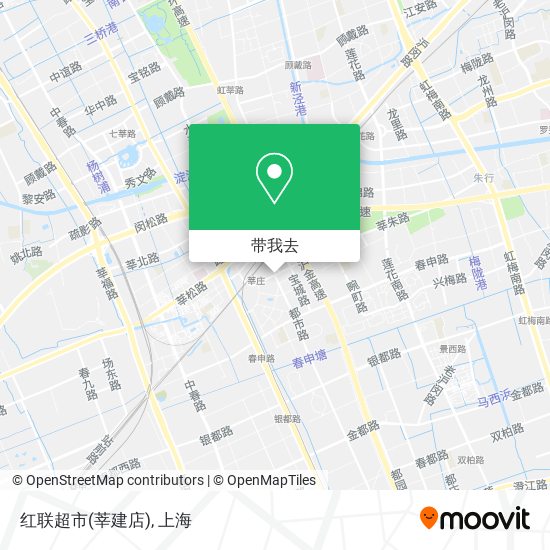 红联超市(莘建店)地图