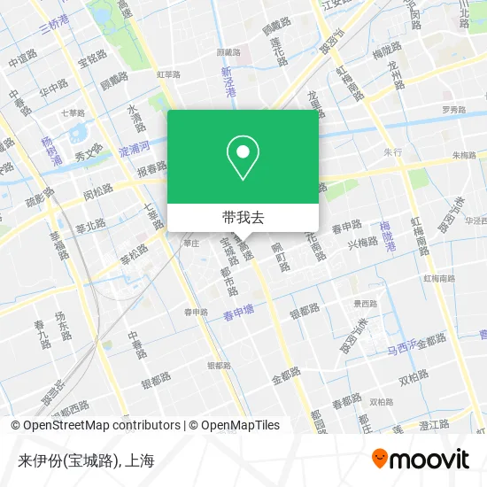 来伊份(宝城路)地图