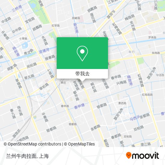 兰州牛肉拉面地图
