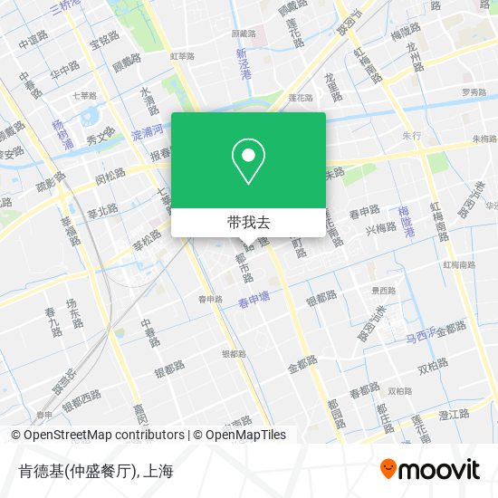 肯德基(仲盛餐厅)地图