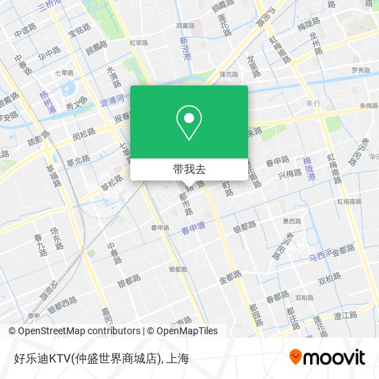 好乐迪KTV(仲盛世界商城店)地图