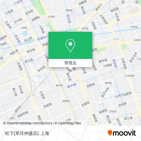 松下(莘庄仲盛店)地图