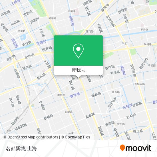 名都新城地图