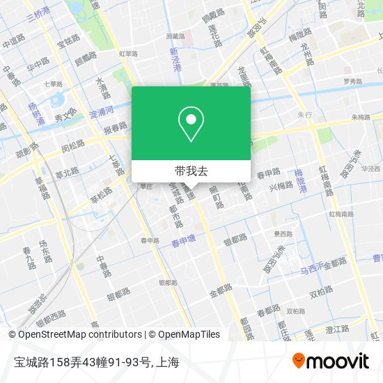 宝城路158弄43幢91-93号地图