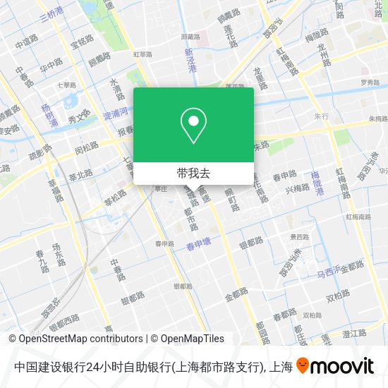 中国建设银行24小时自助银行(上海都市路支行)地图