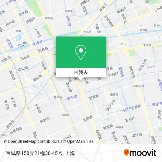 宝城路158弄21幢38-45号地图