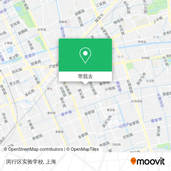 闵行区实验学校地图