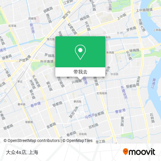 大众4s店地图