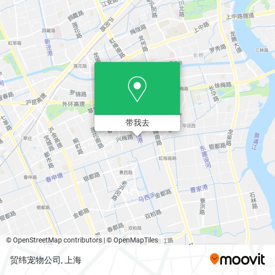 贸纬宠物公司地图