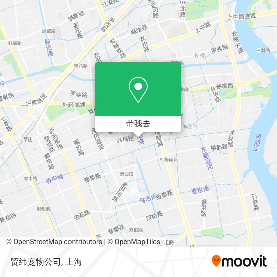 贸纬宠物公司地图