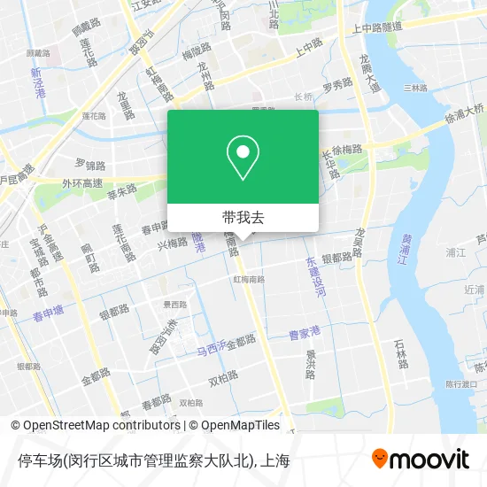 停车场(闵行区城市管理监察大队北)地图