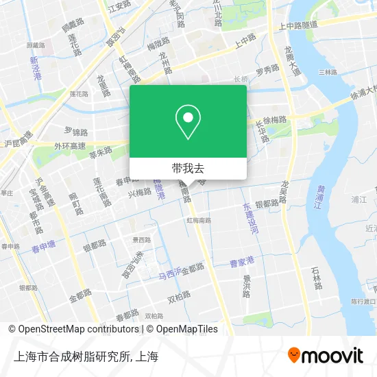 上海市合成树脂研究所地图