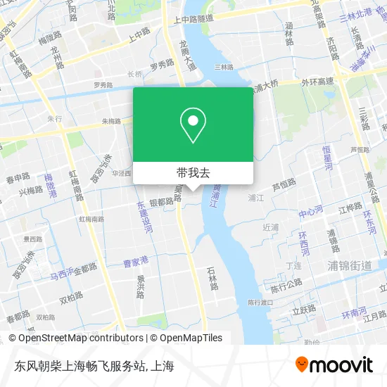 东风朝柴上海畅飞服务站地图