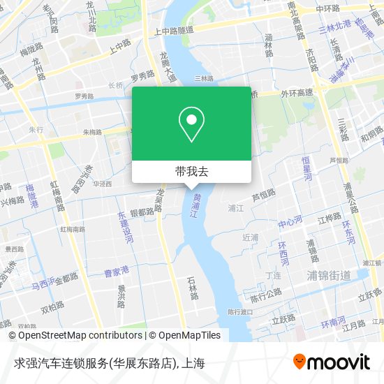 求强汽车连锁服务(华展东路店)地图