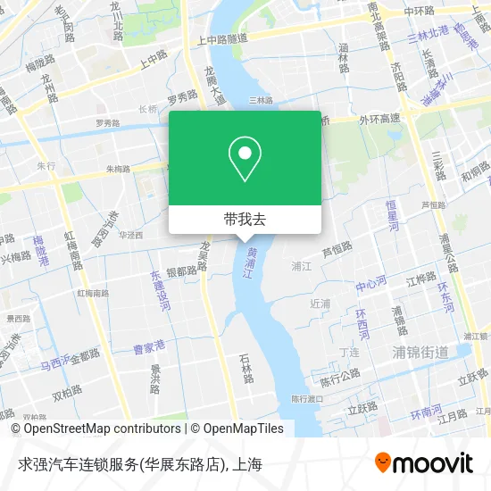 求强汽车连锁服务(华展东路店)地图