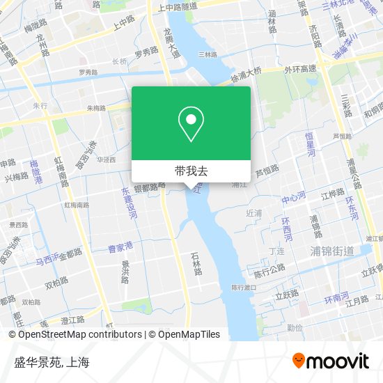 盛华景苑地图